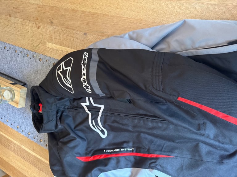 Immaculate alpinestars textile jacket - XL