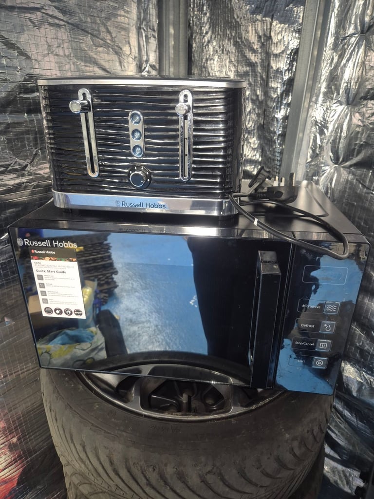 image for Mircowave & toaster bundle