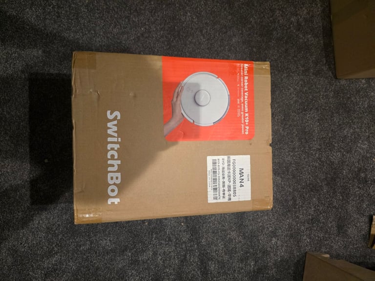 image for SwitchBot K10+ Pro Robot Vacuum Self Emptying for 90 Days Smart Robot Matter Enabled
