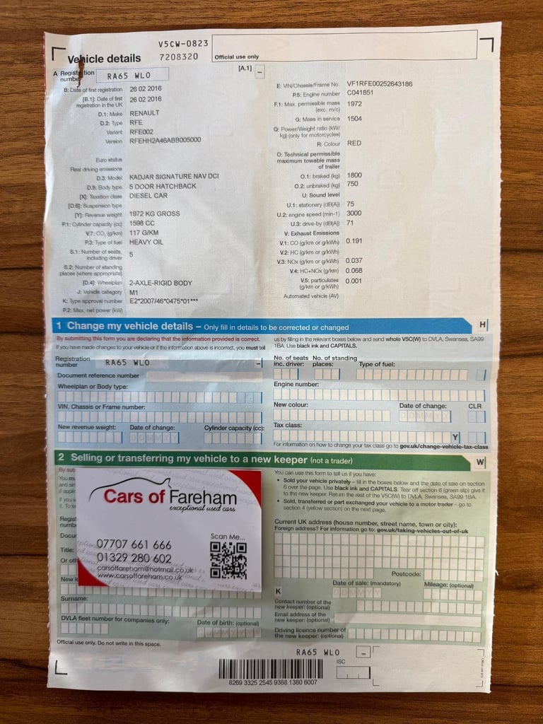 Renault Kadjar 1.6 dCi Signature Nav Euro 6 5dr DIESEL MANUAL 2016/65