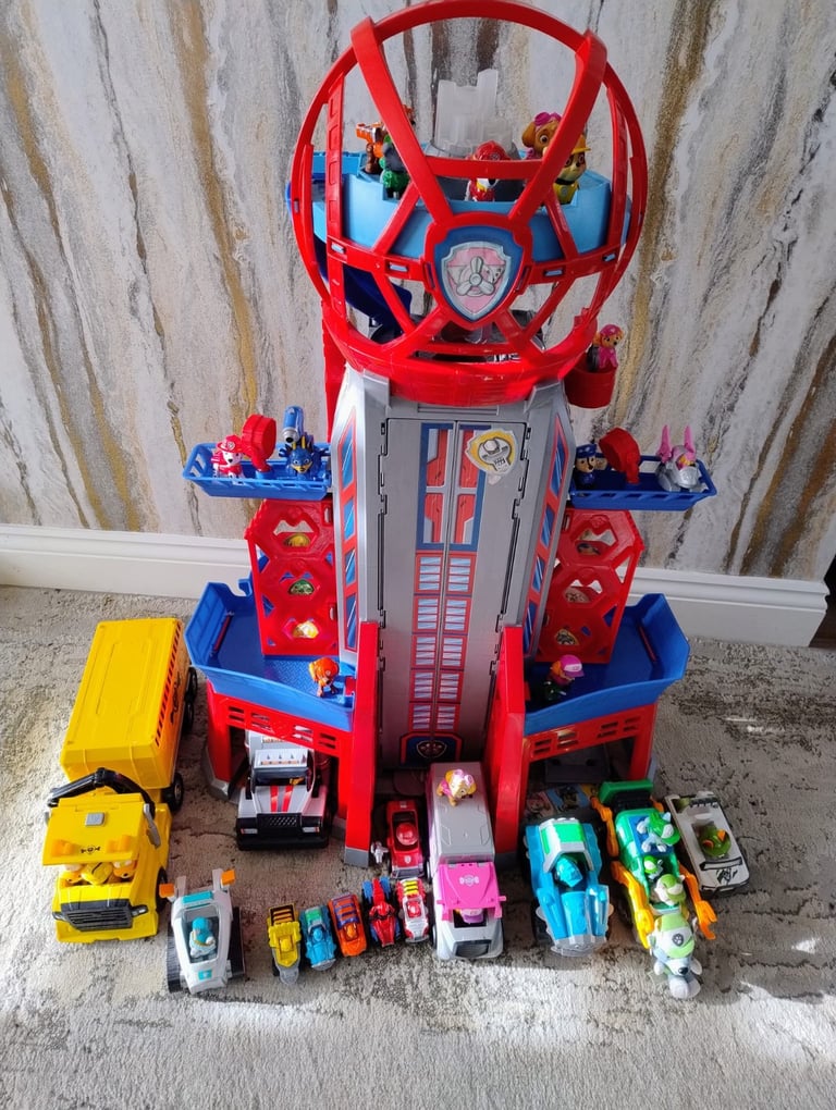 image for Paw patrol ultimate city tower and vehicles 