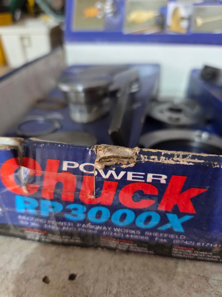 Record power RP3000x all in one lathe chuck wood turning Axminster wood turning 3/4 x 16tpi