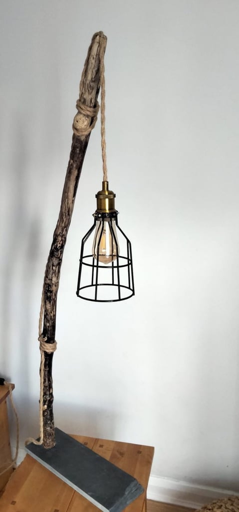 image for Bespoke driftwood lamp