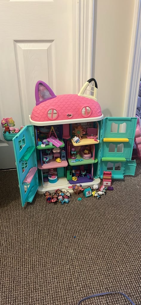 Gabbys doll house with rooms