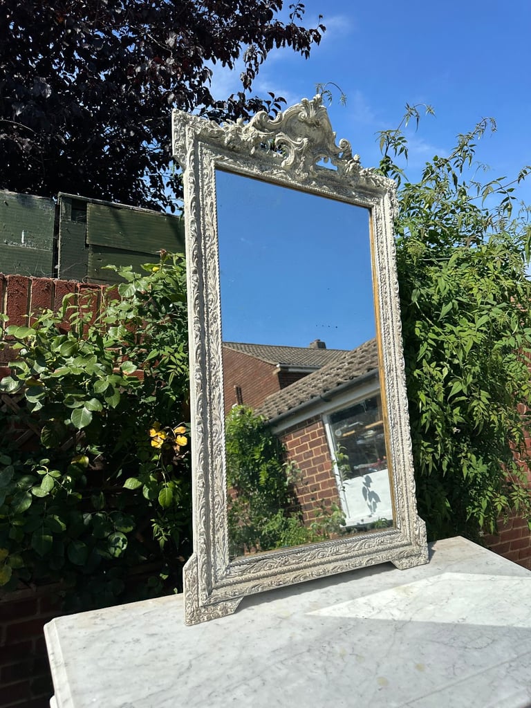 Wonderful French Antique 19th Century Carved Mirror 71X120cm– Great Condition