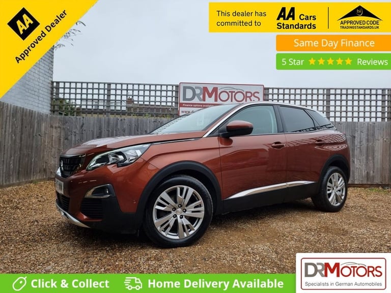 2017 Peugeot 3008 1.2 PureTech Allure SUV 5dr Petrol EAT Euro 6 (s/s) (130 ps) HATCHBACK Petrol A...