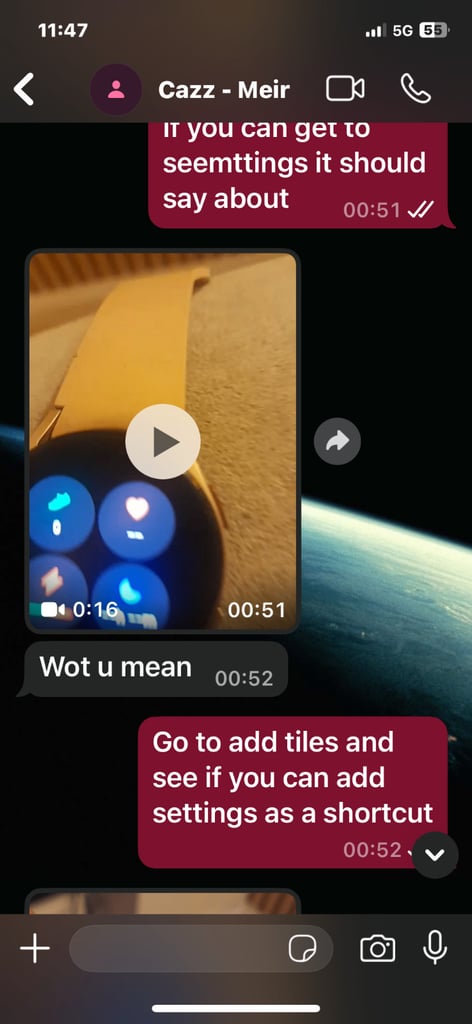 Samsung smart watch4 4 - (44AJ) S4 R860 
