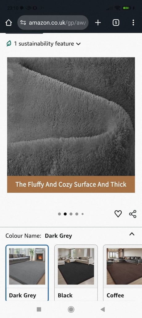 Large 300x240 grey rug