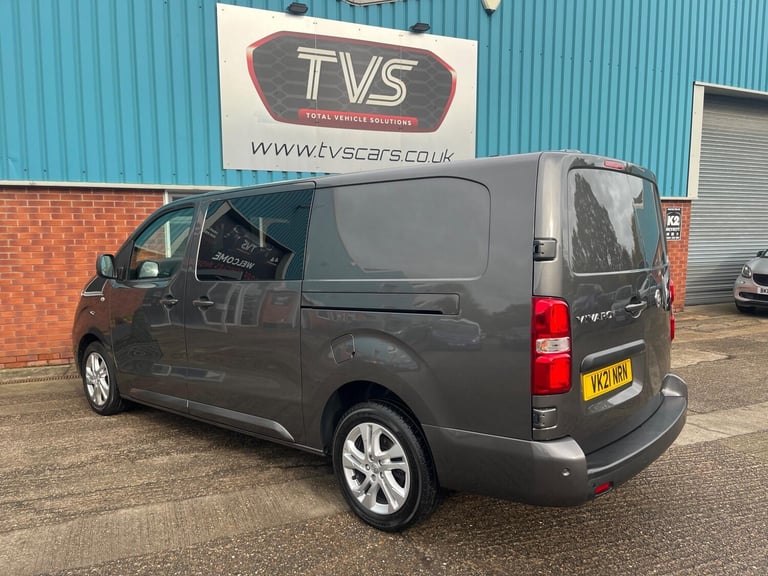 2021 Vauxhall Vivaro 3100 2.0d 120PS Elite H1 D/Cab PANEL VAN DIESEL Manual