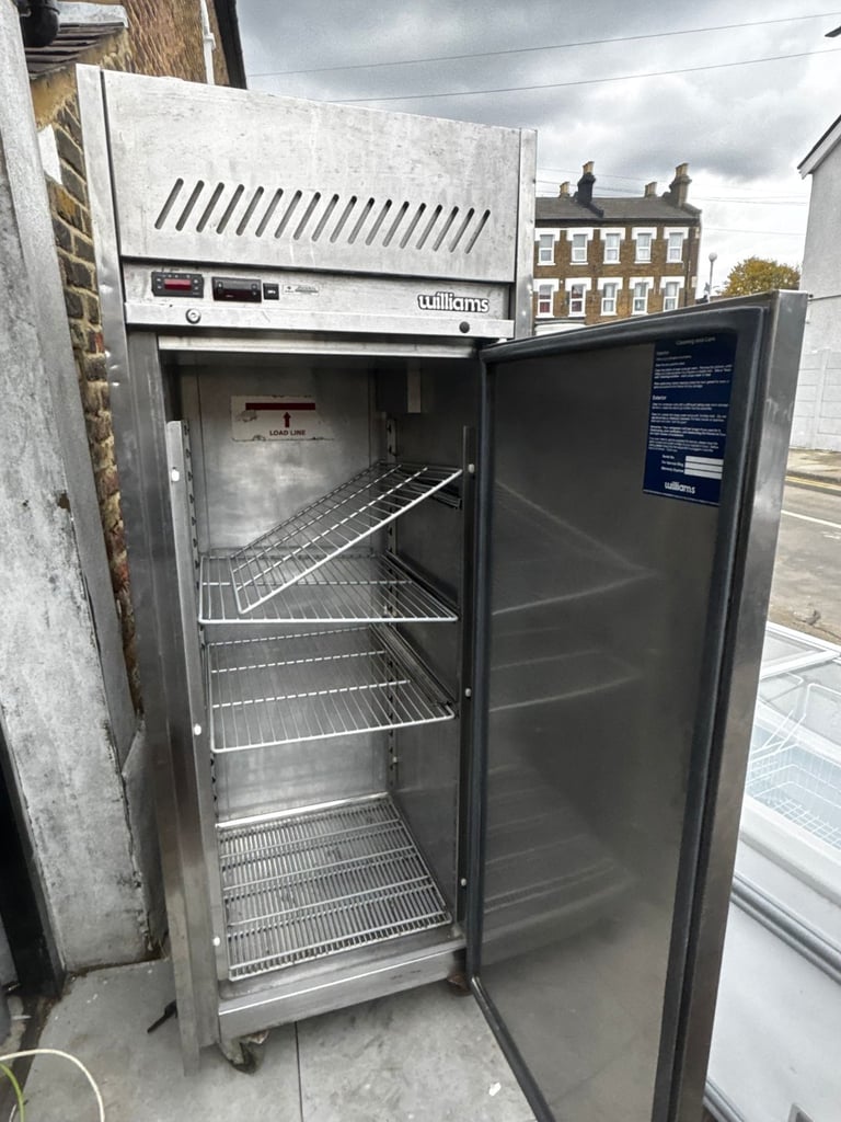 Commercial single door fridge or freezer cage shop restaurant takeaway 