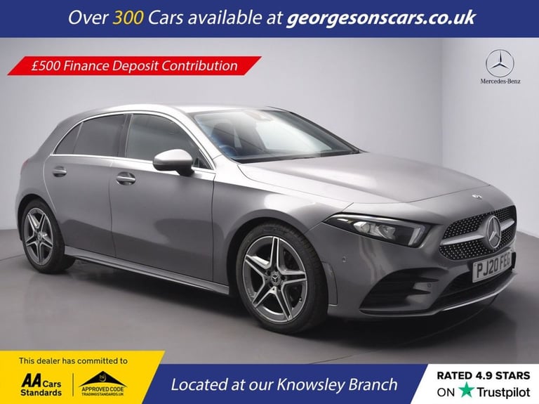 2020 Mercedes-Benz A-Class 1.3 A200 AMG Line (Executive) Hatchback 5dr Petrol 7G-DCT Euro 6 (s/s)...