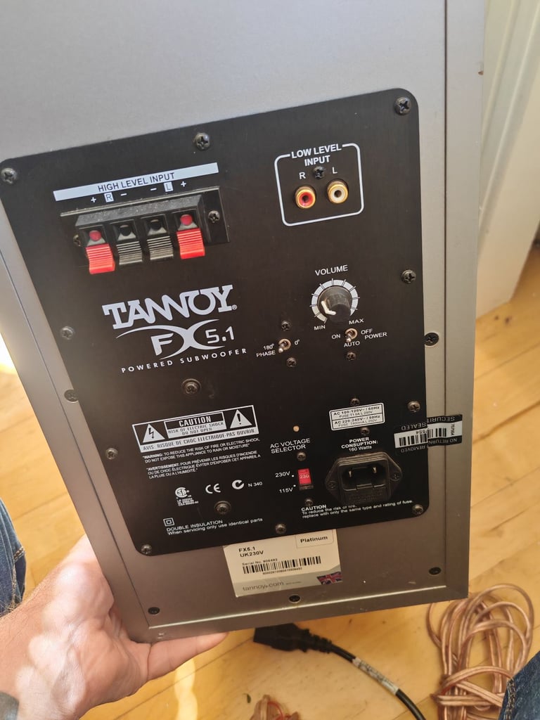 TANNOY SUBWOOFER FX 5.1