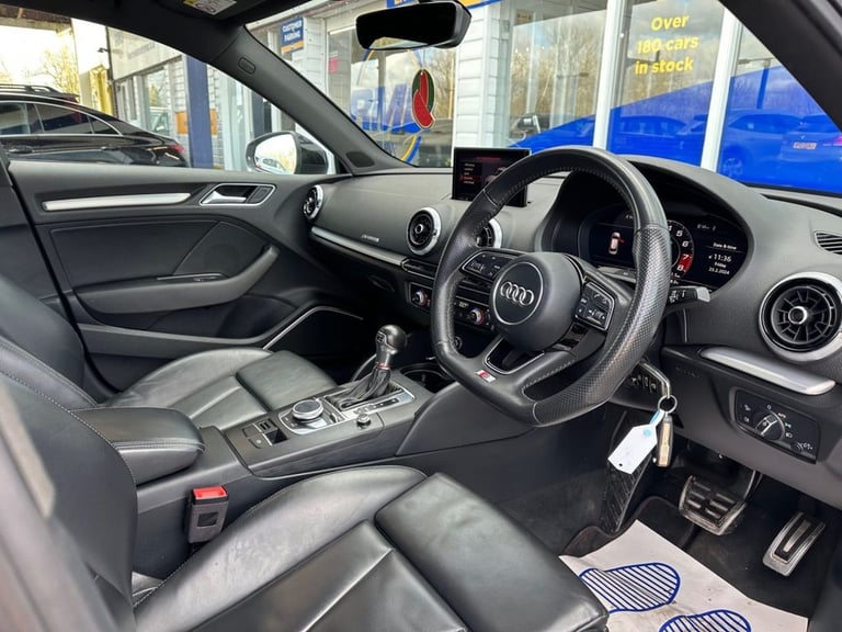 2018 Audi S3 2.0 TFSI Black Edition Sportback 5dr Petrol S Tronic quattro Euro 6 (s/s) ( Hatchbac...