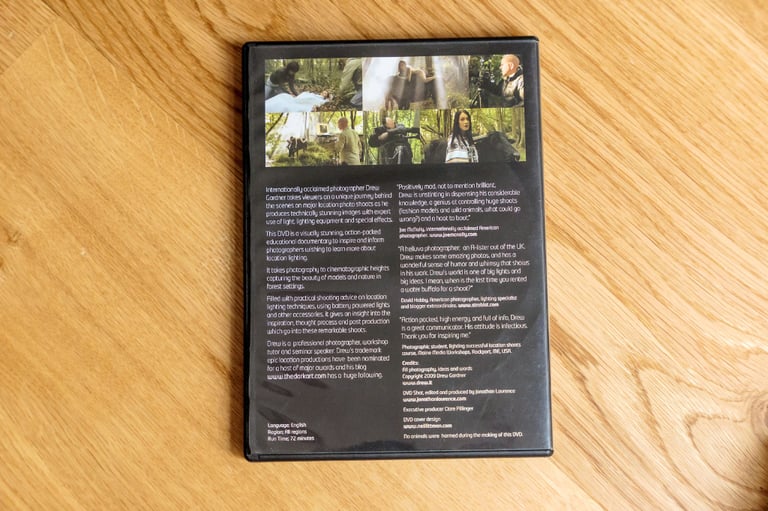 Location Lighting with Drew Gardner DVD for Photographers - Great Condition