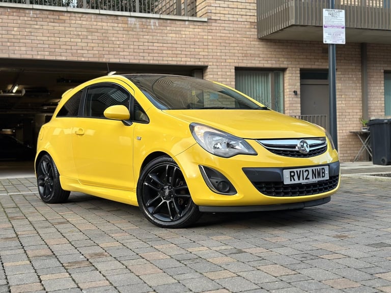 2012 Vauxhall Corsa 1.2 16V Limited Edition Euro 5 3dr HATCHBACK Petrol Manual
