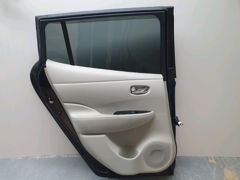 Nissan Leaf rear NS complete door black