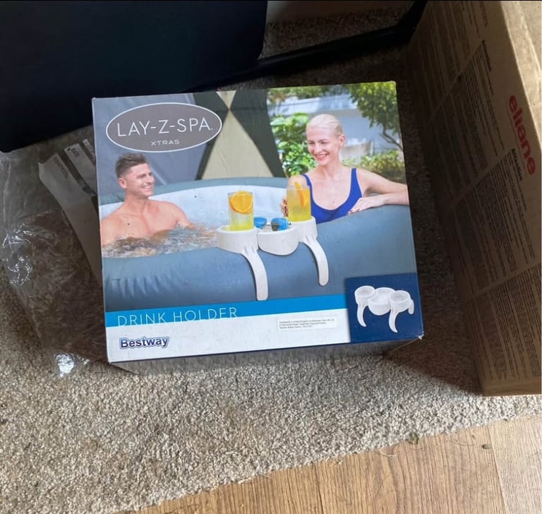 image for Official Lazy spa drink holder set