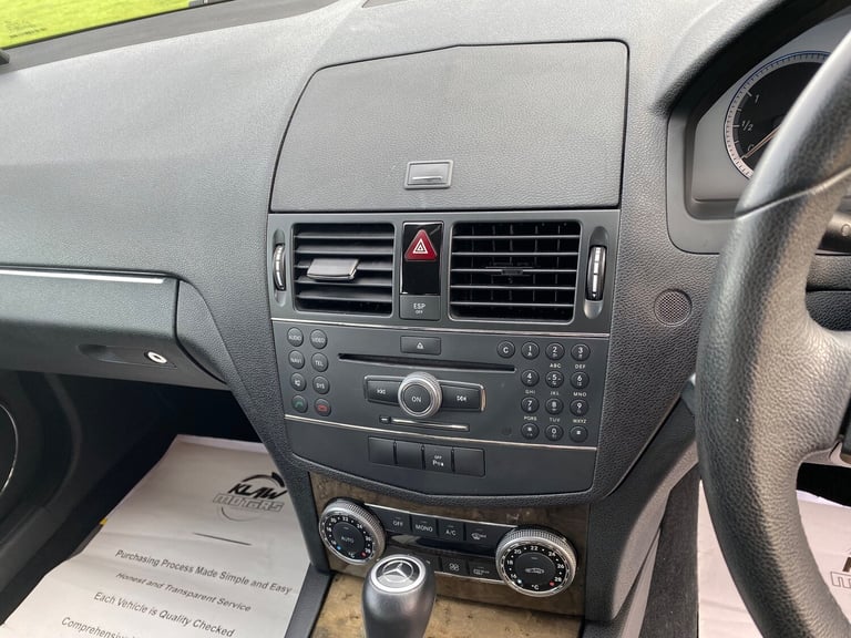 2008 Mercedes-Benz C Class 2.5 C250 V6 Sport G-Tronic Euro 5 4dr 2008 (08)