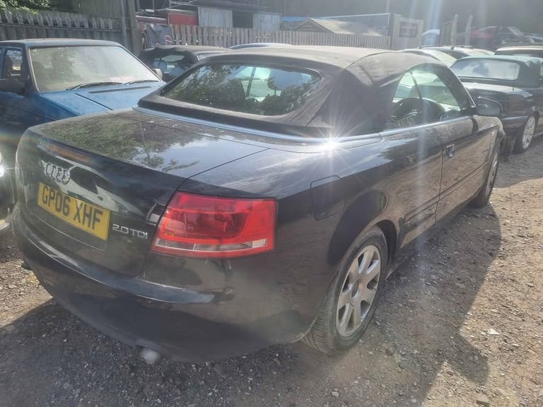 2006 AUDI A4 convertible 2.0 diesel manual