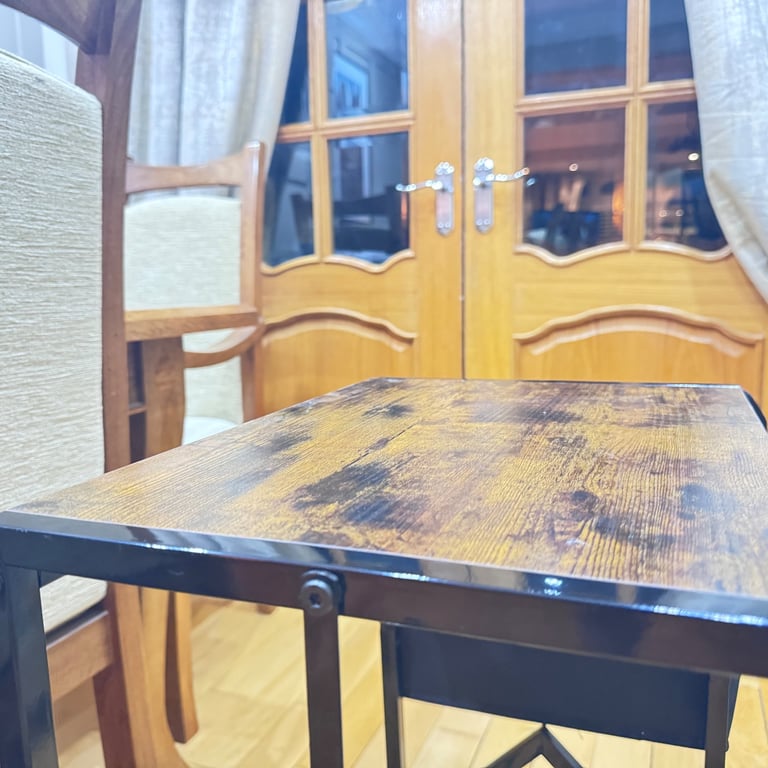 Vinyl Record Player Stand - Record Player Table with Storage Holds 80 Albums