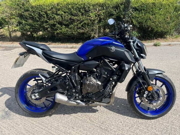 2020 20 YAMAHA MT07 ABS MT-07 MT 07 700cc ROADSTER NAKED - FSH BLUE