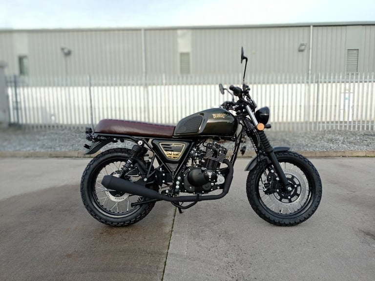 image for Bluroc Legend 125 Retro 125cc British Scrambler Retro Delivery & Finance UK/IRE