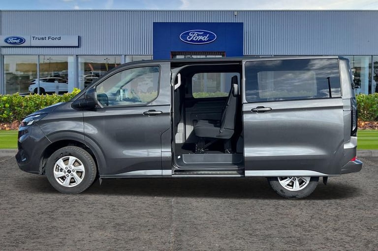 2025 Ford Transit Custom 320 Limited L1 SWB Double Cab In Van FWD 2.0 EcoBlue 136ps Low Roof, CAM...