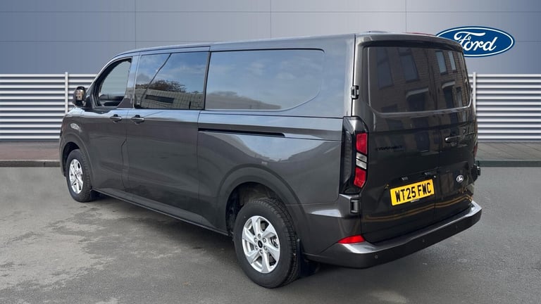 2025 Ford Transit Custom 2.0 EcoBlue 136ps H1 Double Cab Van Limited Auto PANEL VAN DIESEL Automatic