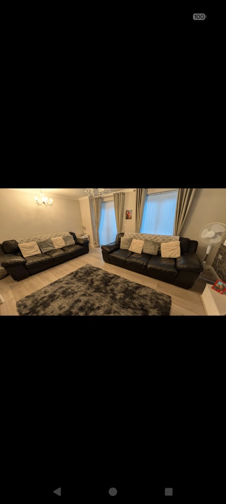 3 seater leather sofas