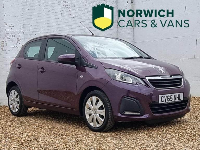 image for PEUGEOT 108 1.0 Active Purple Manual Petrol 2016