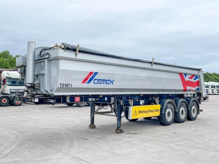 WILCOX BULK TIPPING TRAILER 