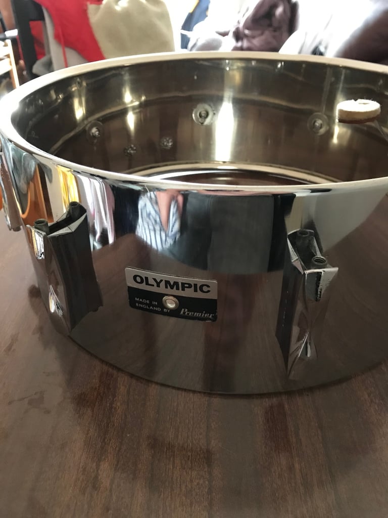 Vintage Premier Olympic 1005 Snare (early 70s - restored to mint condition)