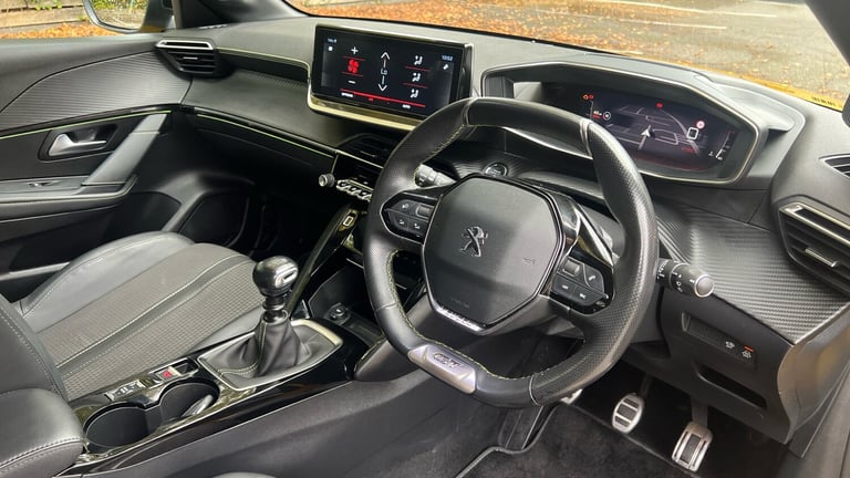 2022 Peugeot 208 1.2 PureTech GT Hatchback 5dr Petrol Manual Euro 6 (s/s) (100 ps) Hatchback Petr...