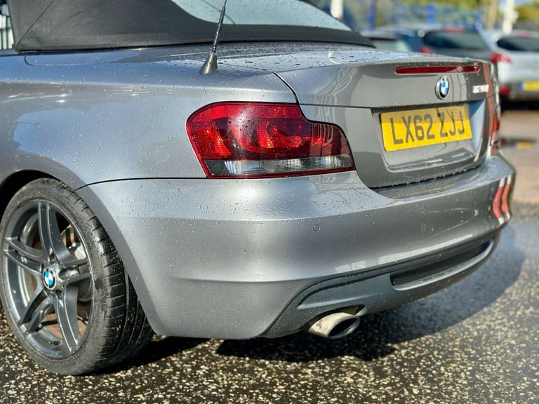 2012 BMW 1 Series 2.0 120i Sport+ Edition Auto 2dr Convertible Petrol Automatic
