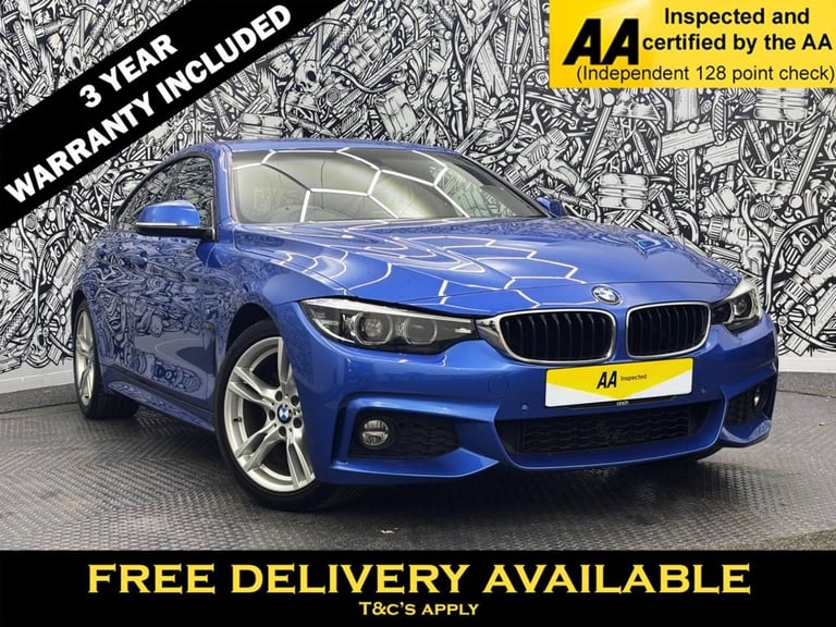 image for 2019 BMW 4 Series Gran Coupe 2.0 420i GPF M Sport Hatchback 5dr Petrol Auto Euro 6 (s/s) (184 ps)...