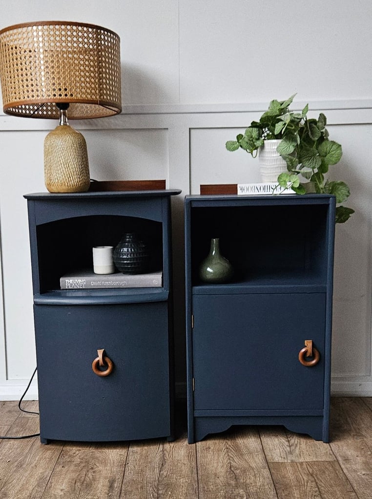 His & Hers Boho Bedside tables 