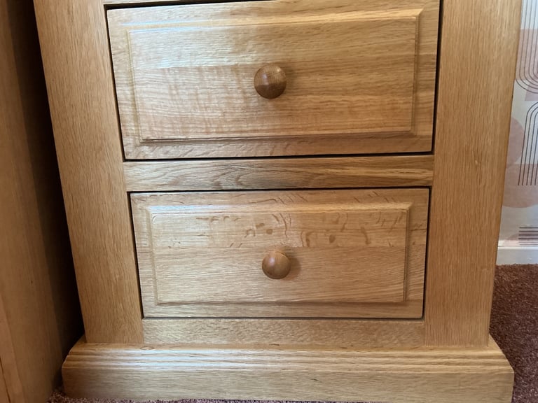 Oak Drawers/Tallboy.