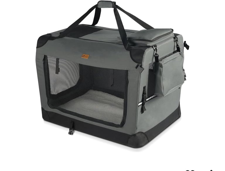 VOUNOT Dog Carrier XL, Foldable Pet Travel Transport Bag