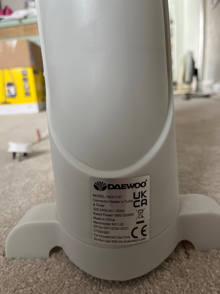 Daewoo electric radiator 