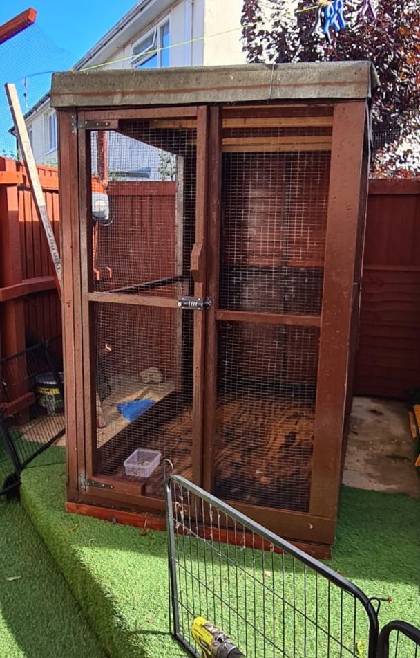 Cattery 8ft x 4 ft