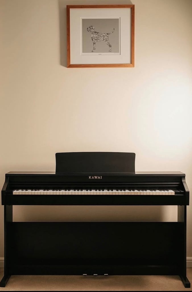 image for Kawai KDP120 Digital Piano, Satin Black (Like new)