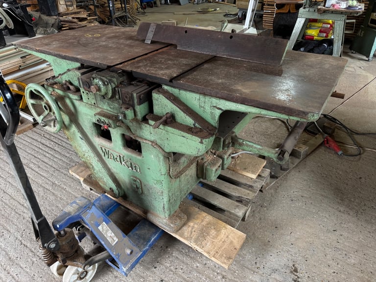 Wadkin 2ft planer thicknesser, 3 phase, WIDE 