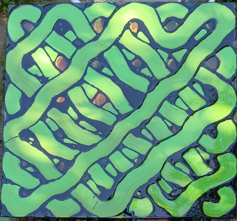 image for 50x50cm painting celtic style 