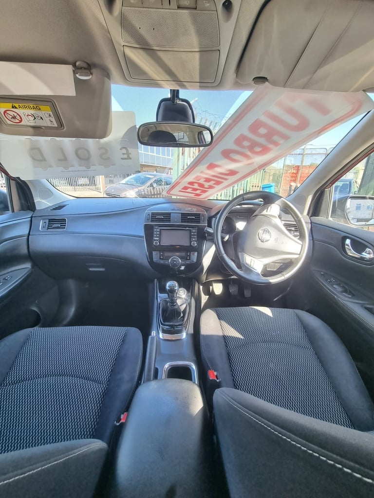 2015 Nissan Pulsar 1.5 dCi N-Tec 5dr HATCHBACK Diesel Manual