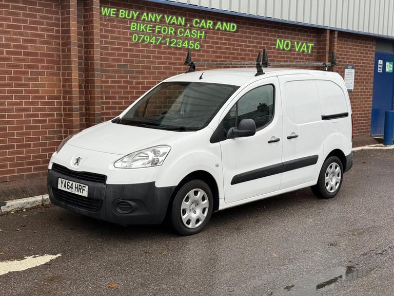 2014 Peugeot Partner 625 1.6 HDi 75 Professional Van PANEL VAN Diesel Manual