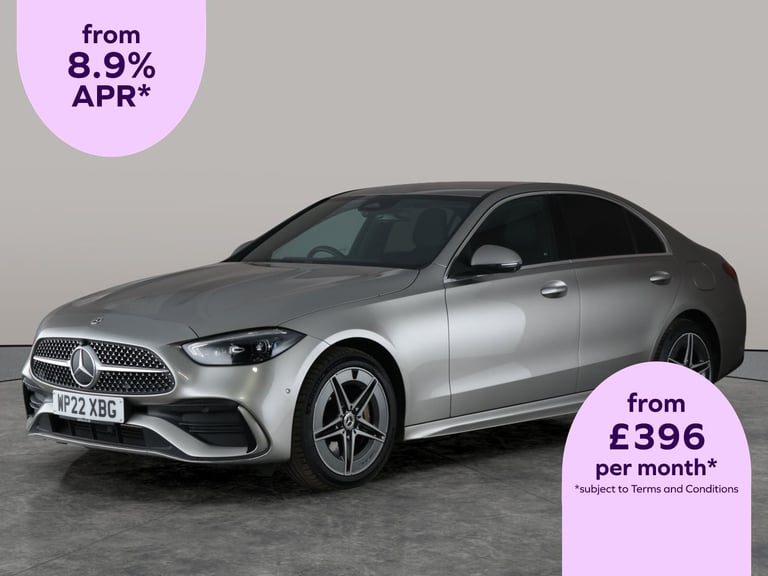 2022 Mercedes-Benz C Class 2.0 C300e 25.4kWh AMG Line (Premium) Saloon 4dr Petrol Plug-in Hybrid ...