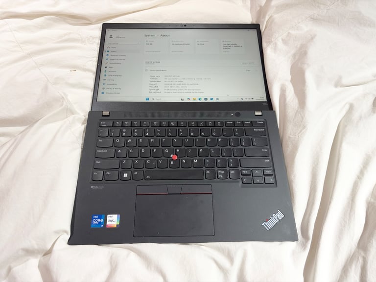 LENOVO THINKPAD T14S 2ND GEN 14 INCH LAPTOP, 16GB RAM, 256GB I7 11GEN, WINDOWS 11 PRO 