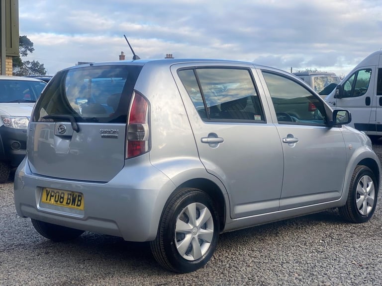 2008 Daihatsu Sirion 1.0 S 5dr Hatchback Petrol Manual