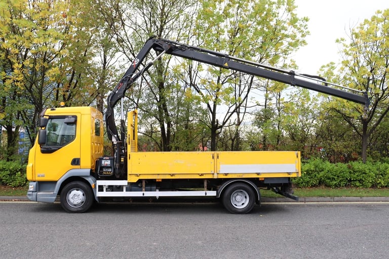 DAF LF45 160 4X2 HIAB XS 055 CRANE DROPSIDE (2009)