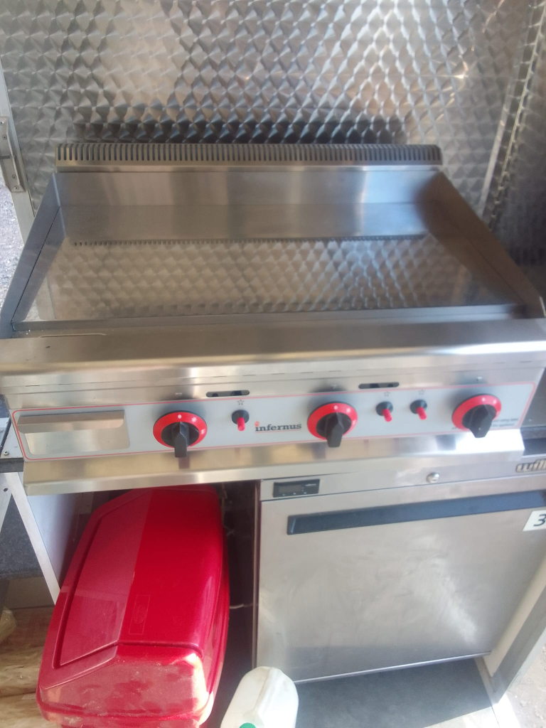 Catering equipment commercial gas griddles trailer kitchen restaurant items 